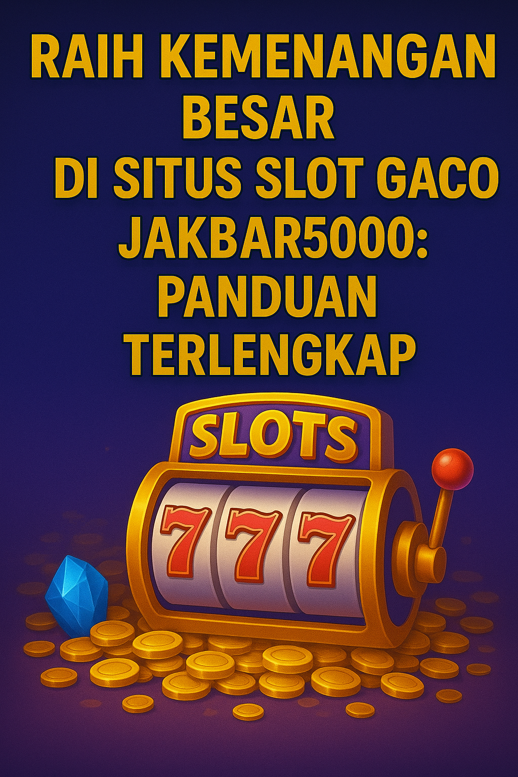 Raih Kemenangan Besar di Situs Slot Gacor Jakbar5000: Panduan Terlengkap